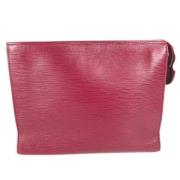 Pre-owned Leather louis-vuitton-bags Louis Vuitton Vintage , Red , Dam...