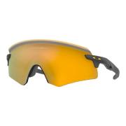 Encoder Zonnebril Mat Carbon/Prizm K Oakley , Gray , Heren