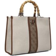 Bamboe Shopper Kerima Stijlvol Bruin Guess , Brown , Dames