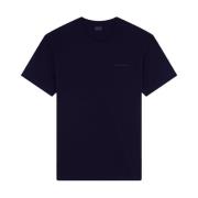 Katoenmix Casual T-shirt Paul & Shark , Blue , Heren