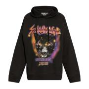 Gedrukte sweatshirt Versace Jeans Couture , Black , Heren