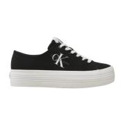 Lage Sneakers Calvin Klein Jeans , Black , Dames