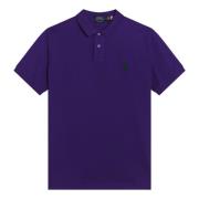 Polo Shirt Korte Mouw Polo Ralph Lauren , Purple , Heren