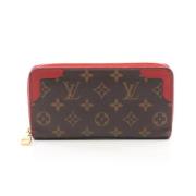 Pre-owned Leather wallets Louis Vuitton Vintage , Brown , Dames