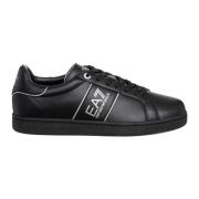 Effen Vetersneakers Emporio Armani EA7 , Black , Heren