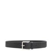 Riem met gesp en logo detail Armani Exchange , Black , Heren