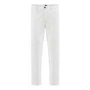 Slim Fit Chino Broek BomBoogie , White , Heren