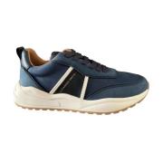 Blauwe Dover Stijlvolle Sneakers Alexander Smith , Blue , Heren