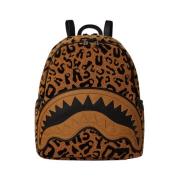 Wilde Een Wilde Cheetah Rugzak Sprayground , Brown , Unisex