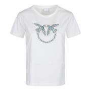 Quentin Casual T-shirt Pinko , White , Dames