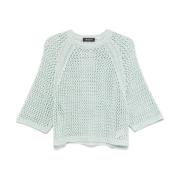 Stijlvolle Sweater Collectie Fabiana Filippi , Green , Dames