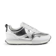 Sportieve Modieuze Sneakers Zilver Next Munich , Gray , Dames