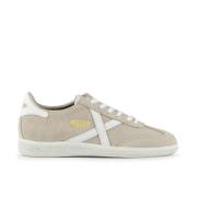 Iconische Barru Beige Sneakers Munich , Beige , Dames