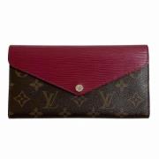 Pre-owned Leather wallets Louis Vuitton Vintage , Brown , Dames