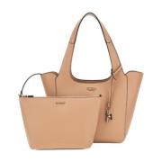 Beige Synthetische Dames Shopper Guess , Beige , Dames