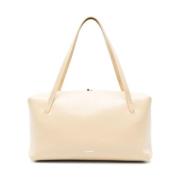 Beige Handtas Elegant Accessoire Jil Sander , Beige , Dames