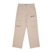 Katoenen broek Karl Lagerfeld , Beige , Heren