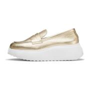 Mocasines Estela Oro, Color: Metalizados Wonders , Yellow , Dames