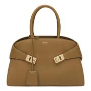 Kleine handtas Salvatore Ferragamo , Brown , Dames