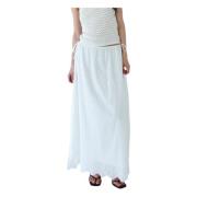 Luna Maxi Rok Designers Remix , Beige , Dames