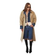 Dylan Mix Trench Designers Remix , Beige , Dames