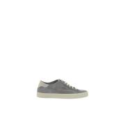 Suede Low Top Sneakers Brunello Cucinelli , Gray , Heren