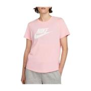 Gedrukt T-shirt met korte mouwen Roze Nike , Pink , Dames