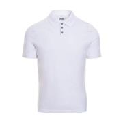 Klassieke Polo Shirt Korte Mouwen Alpha Studio , White , Heren