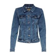 Klassieke Denim Blazer Only , Blue , Dames