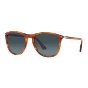 Acetaat Zonnebril Stijlvol Ontwerp Persol , Brown , Unisex