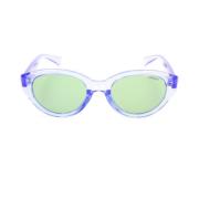 Paarse Cateye Zonnebril Polaroid , Purple , Dames