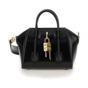 Antigona Toy Lock Crossbody Tas Givenchy , Black , Dames