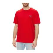 T-Shirts Tommy Jeans , Red , Heren