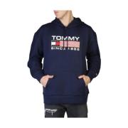 Vintage 1985 Hoodie Model Tommy Jeans , Blue , Heren