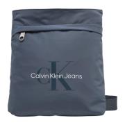 Stijlvolle bedrukte schoudertas met ritssluiting Calvin Klein Jeans , ...