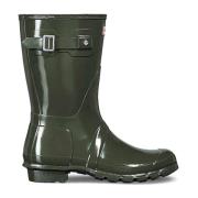 Winterlaarzen met gespdetail Hunter , Green , Dames