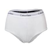 Wit Katoenen Hipster Ondergoed Calvin Klein , White , Dames