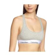 Moderne katoenen sport-bralette Calvin Klein , Gray , Dames