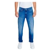 Klassieke Stijl Blauwe Jeans met Zakken Calvin Klein Jeans , Blue , He...