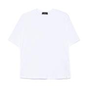 Witte Crew Neck T-shirts en Polos Peuterey , White , Dames