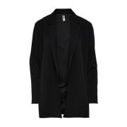 Korte Mouw Zwarte Blazer ModelOFB Jacqueline de Yong , Black , Dames