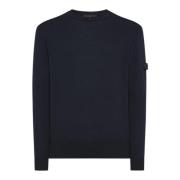 Blauwe Crewneck Sweater Caliper 01 Peuterey , Blue , Heren