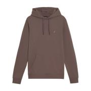 Middenlagen Superfijne Pullover Hoodie Lyle & Scott , Brown , Heren