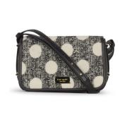 Stip Tweed Crossbody Tas Kate Spade , Black , Dames