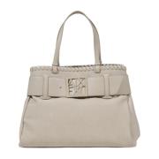 Elegante Dames Shopper Armani Exchange , Beige , Dames