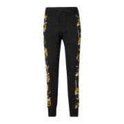 Zwarte Katoenen Sweatpants - Slim Fit Versace Jeans Couture , Black , ...