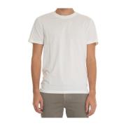 Korte Mouw T-Shirt Peuterey , White , Heren