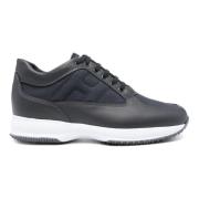 Casual Sneakers voor Mannen en Vrouwen Hogan , Black , Heren