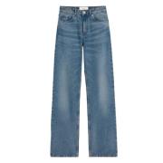 Klassieke Denim Jeans voor Vrouwen Ami Paris , Blue , Dames