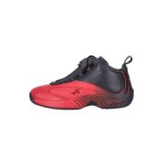 Zwart/Rood Basketbalsneakers Reebok , Black , Heren